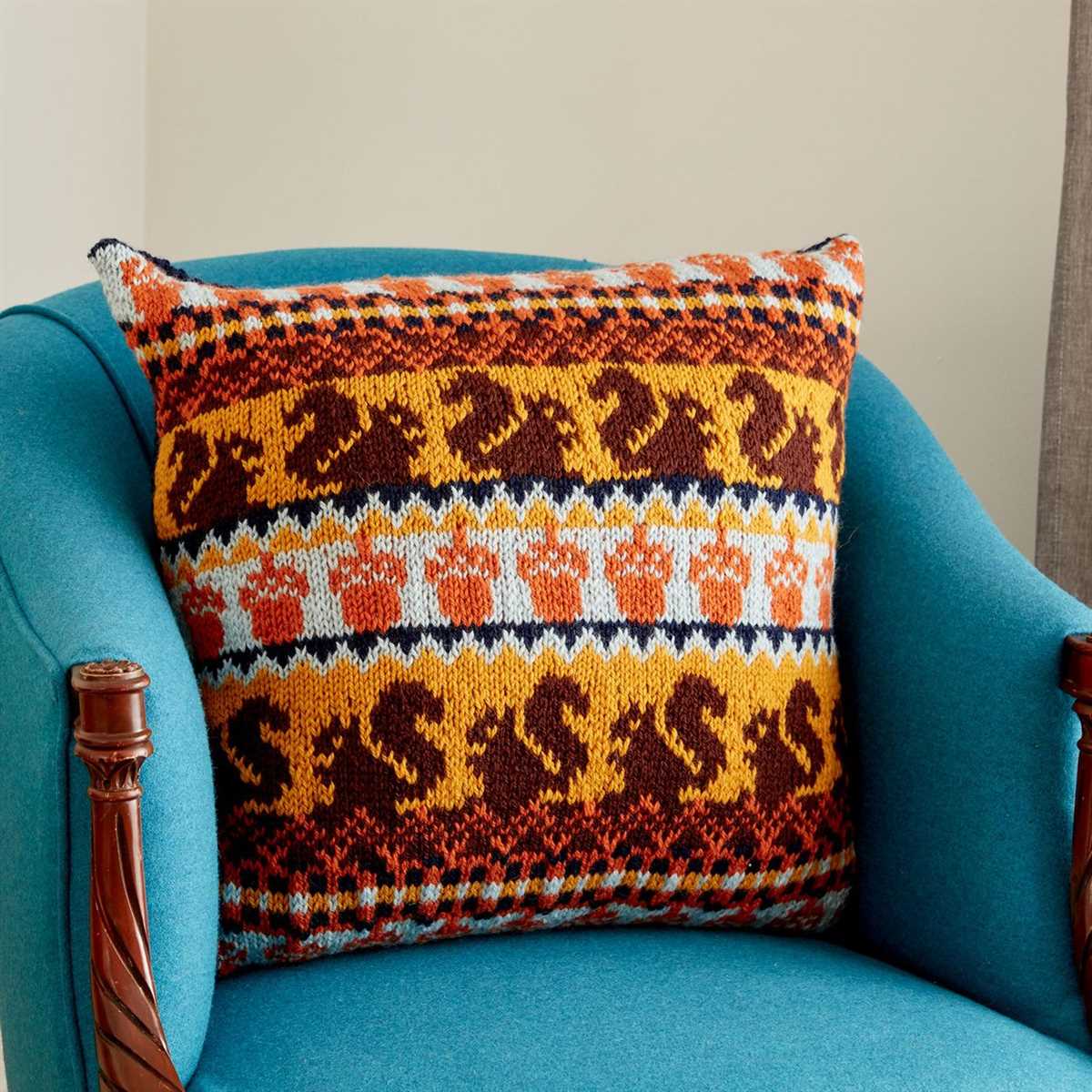 Free knitting patterns for pillows