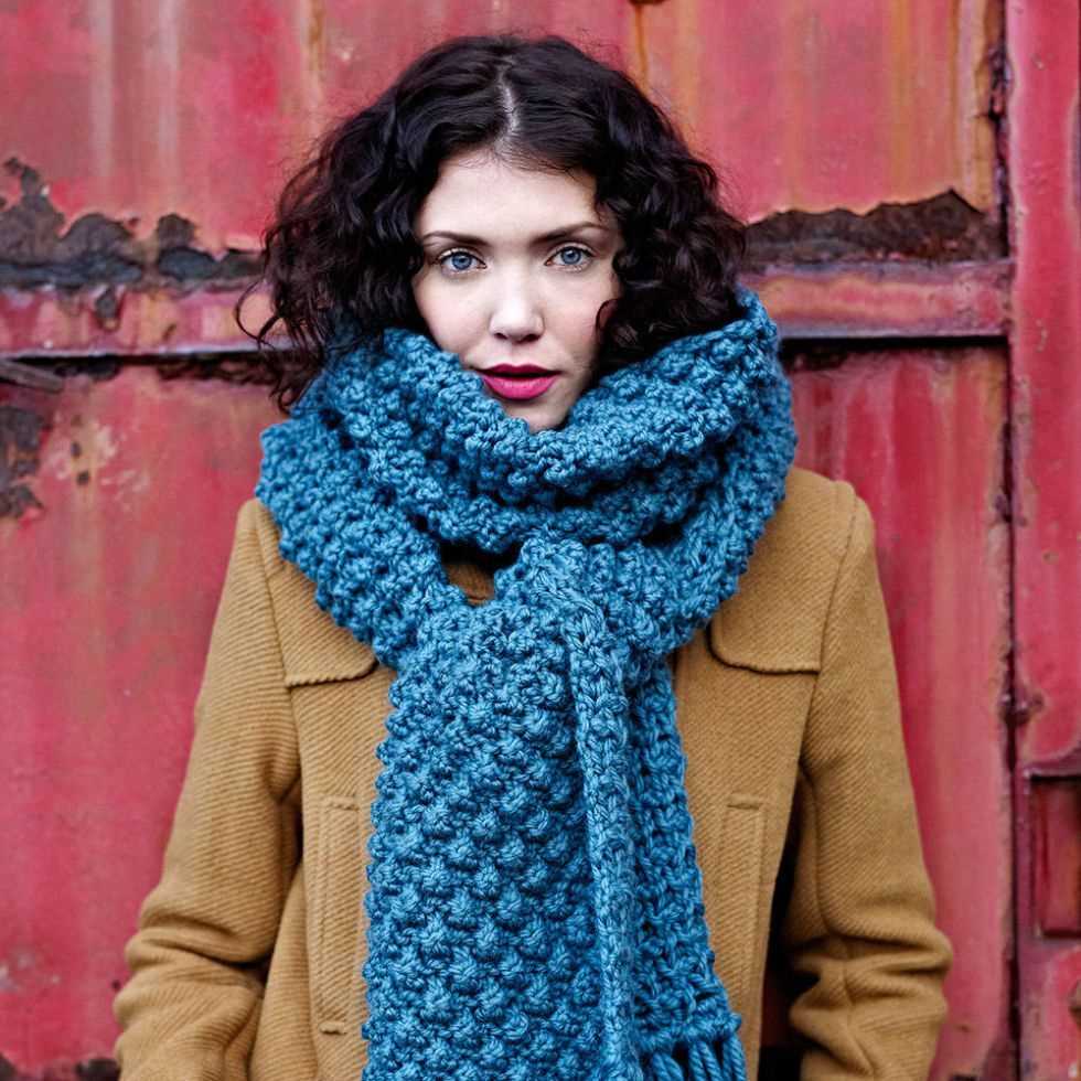 Free knitting patterns for winter scarves