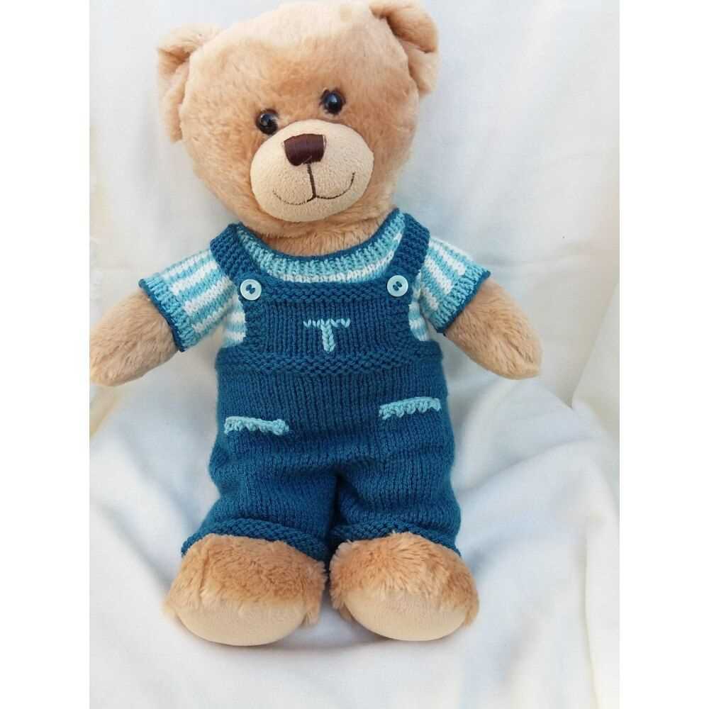 Free knitting patterns teddy bear outfits