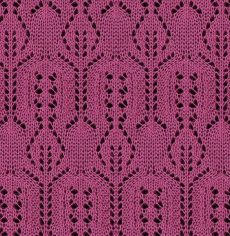 Free lace panel knitting patterns