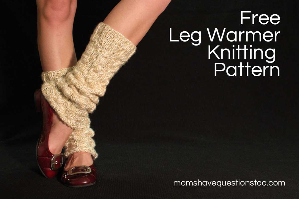 Free leg warmer knitting patterns uk