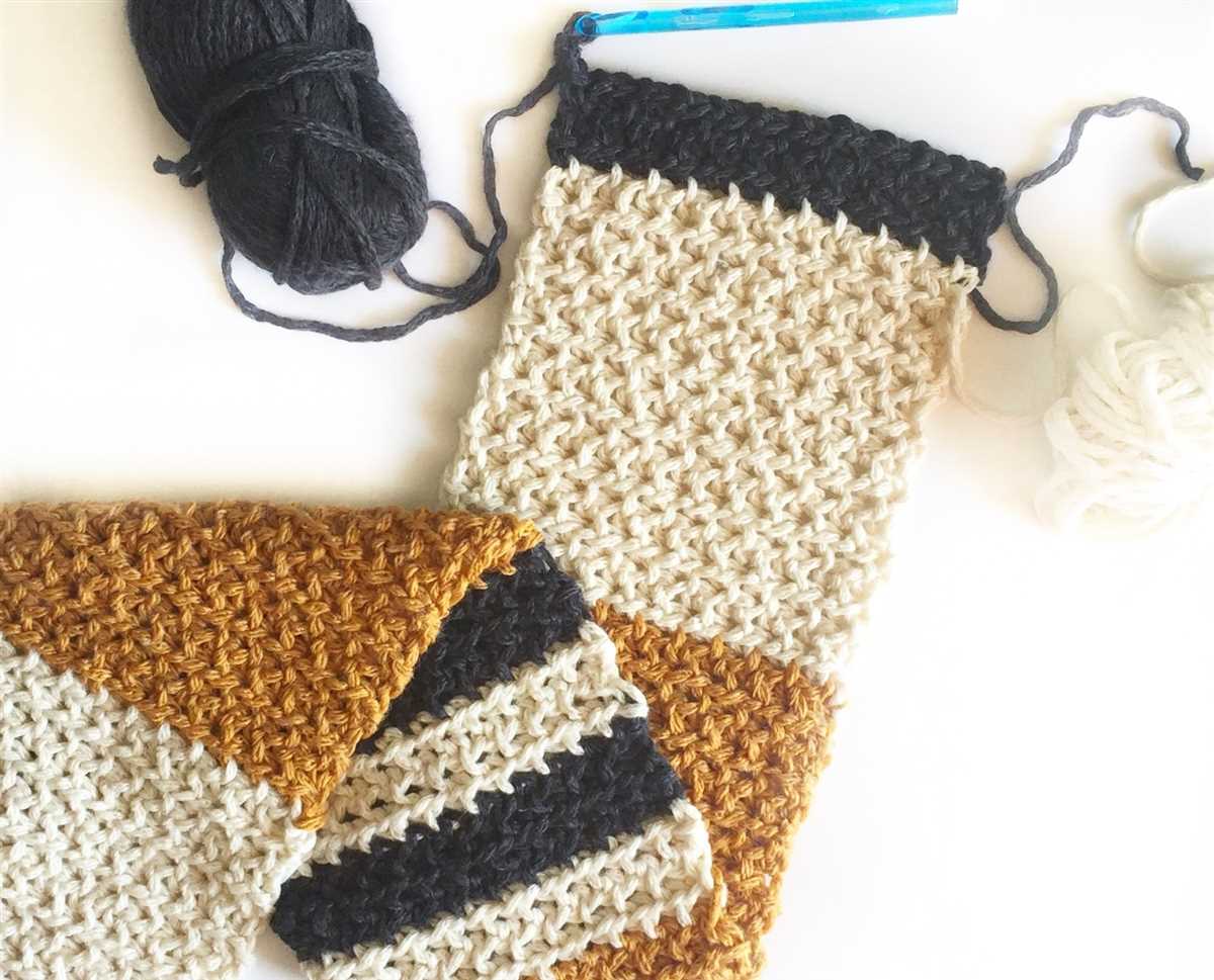 Free moss stitch scarf knitting pattern