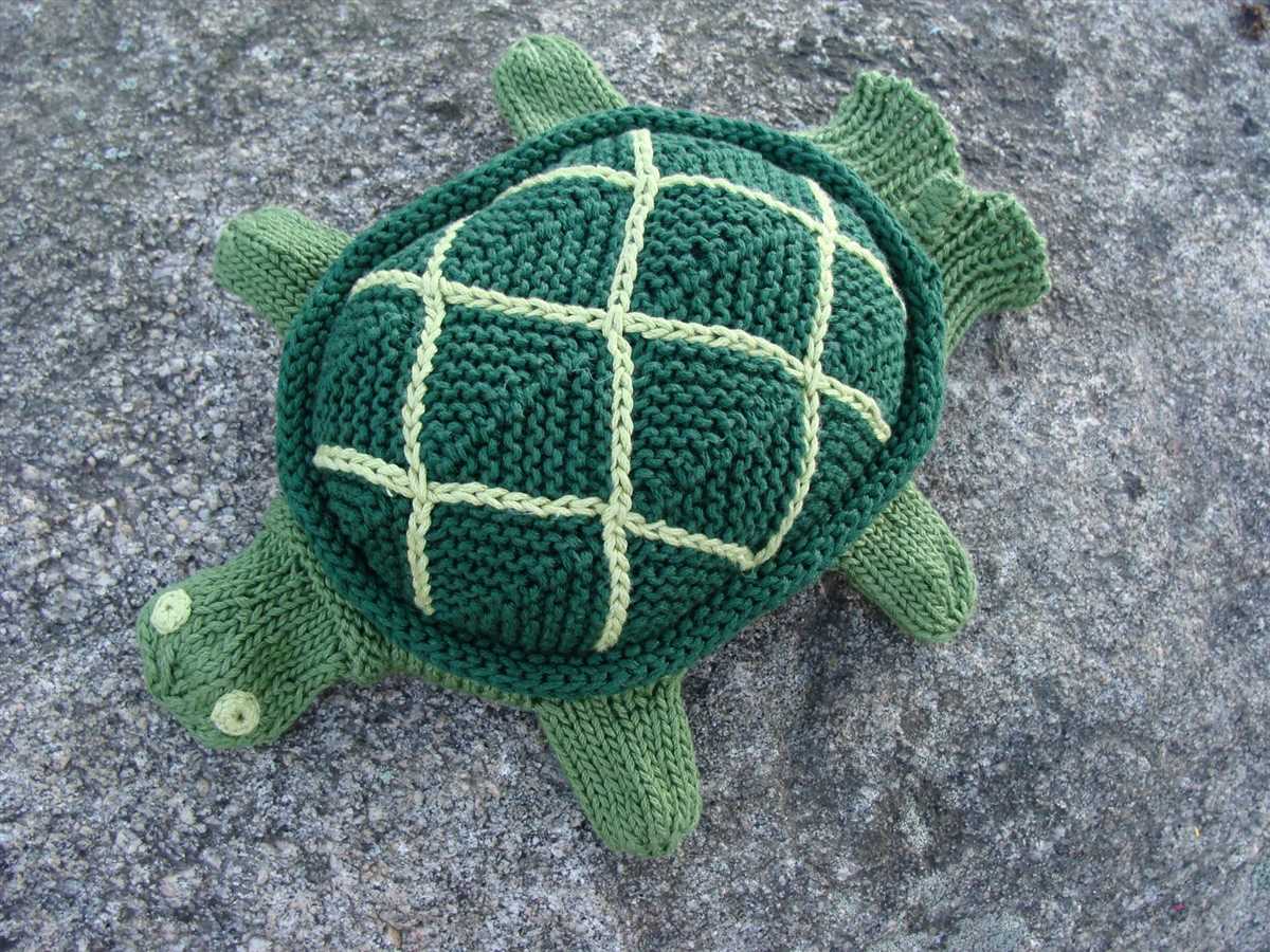 Free pattern knitted bath mitt