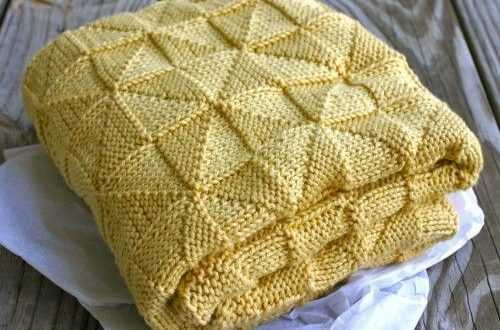 Free reversible knitting patterns for baby blankets