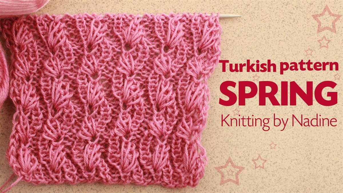Free spring knitting patterns