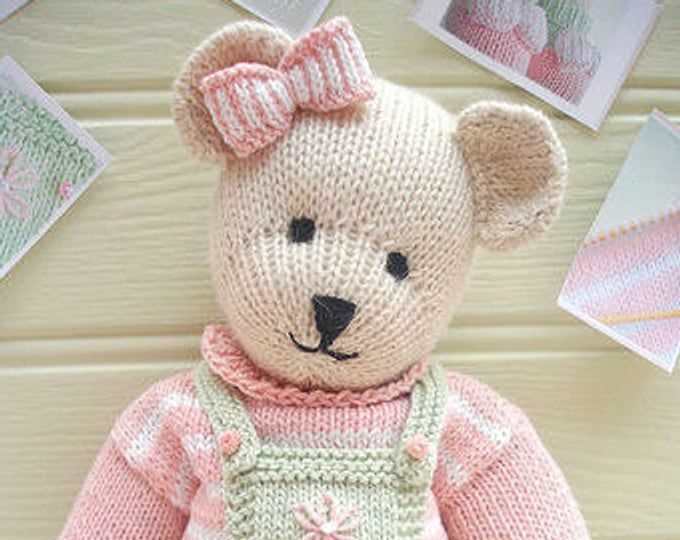 Free teddy bear knitting pattern pdf free download