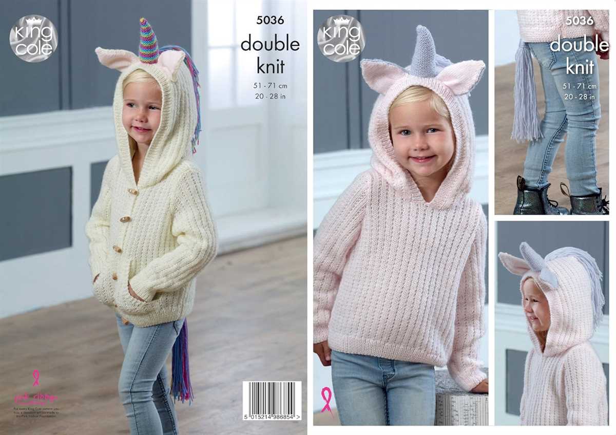 Free unicorn jumper knitting pattern
