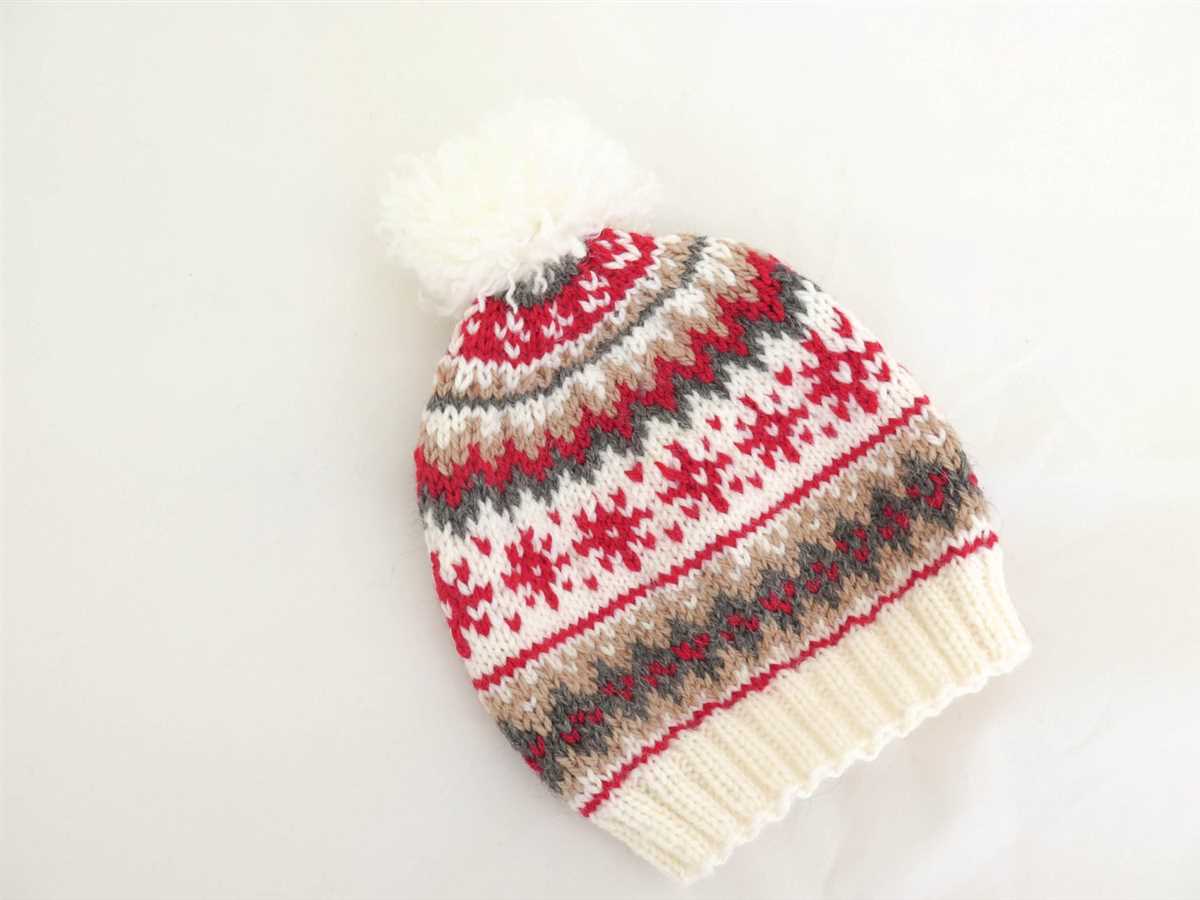 Free winter hat knitting patterns