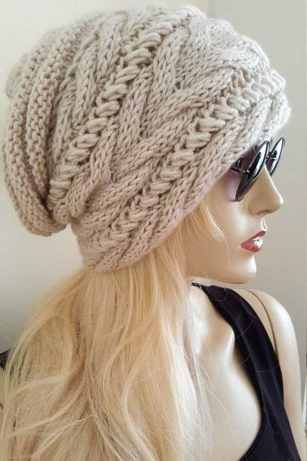 Free winter hat knitting patterns