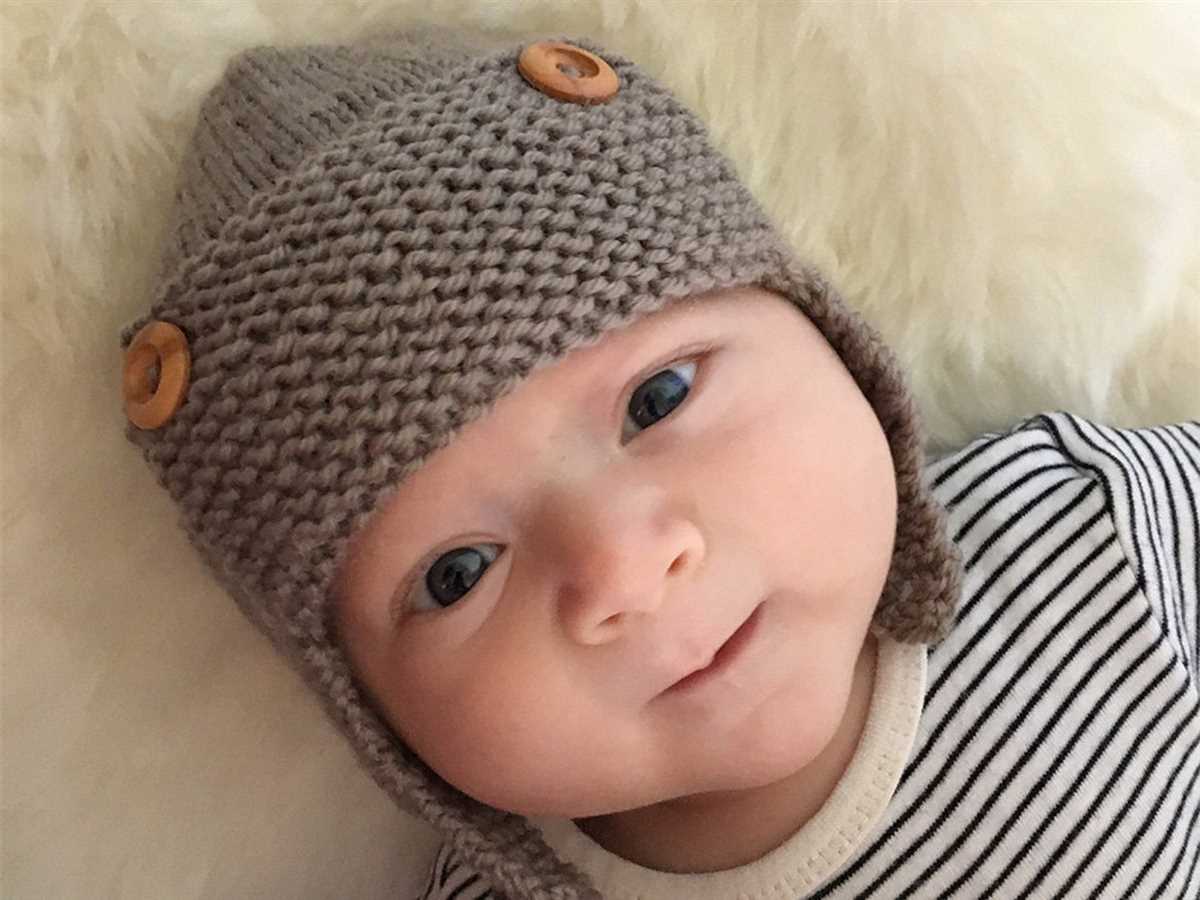 Free aviator knit hat pattern