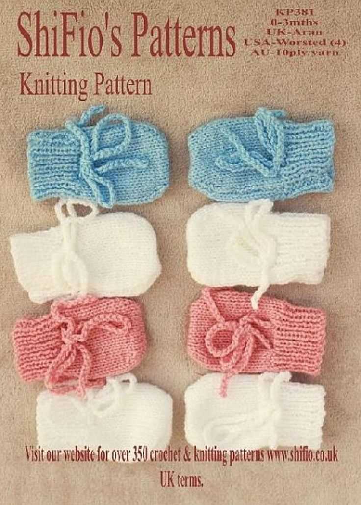 Free basic mitten knitting pattern