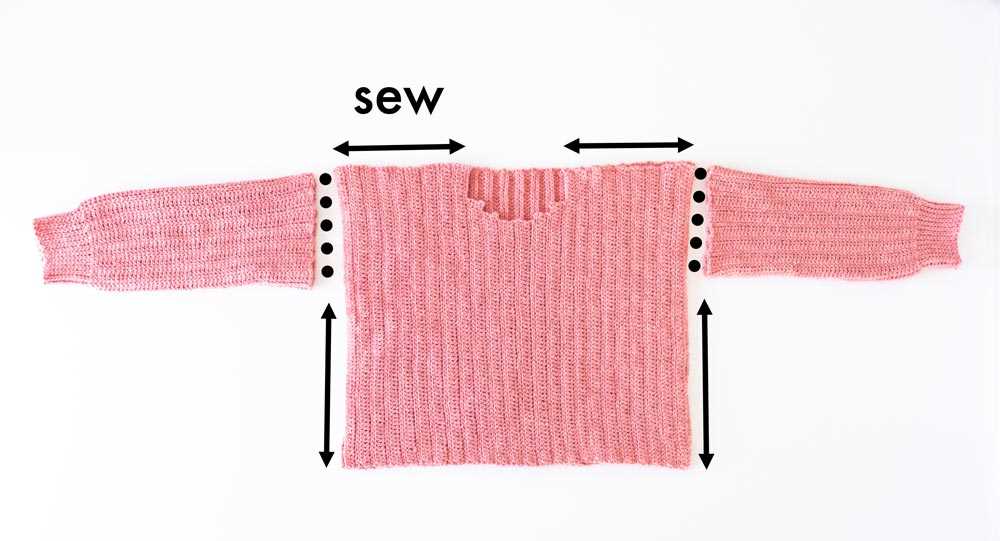 Free boxy sweater knitting pattern
