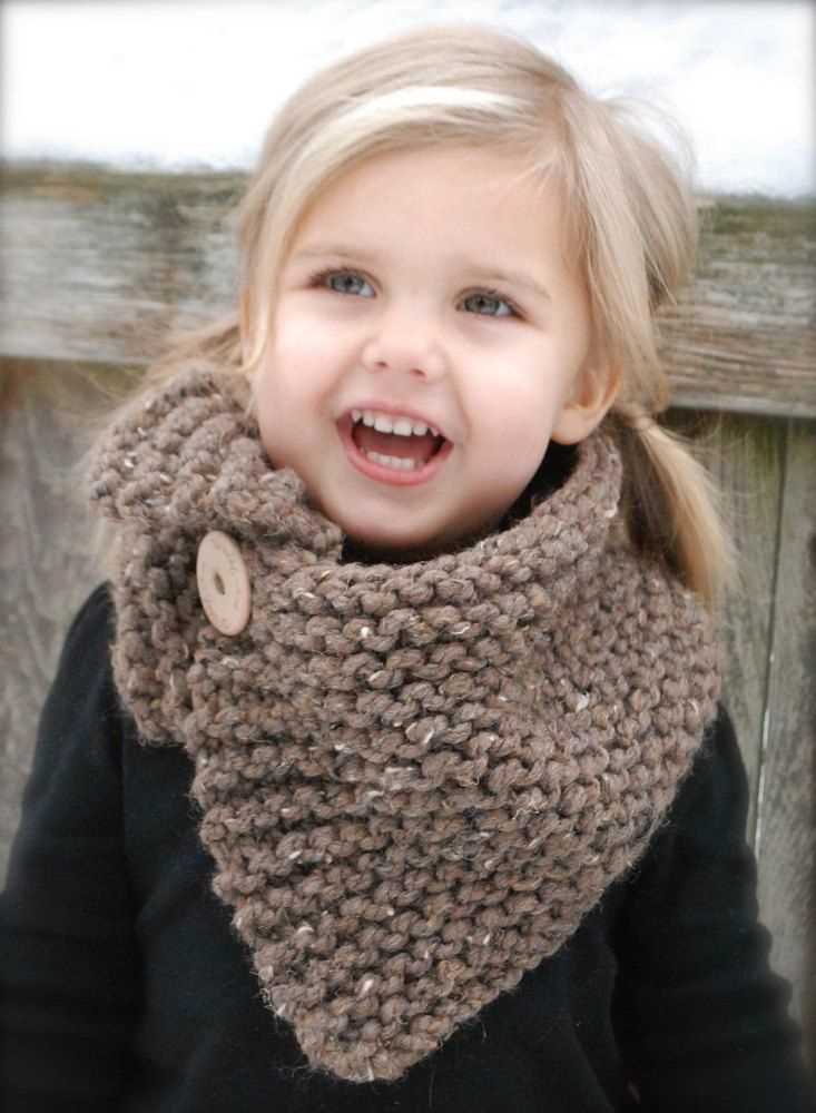 Free child's scarf knitting pattern