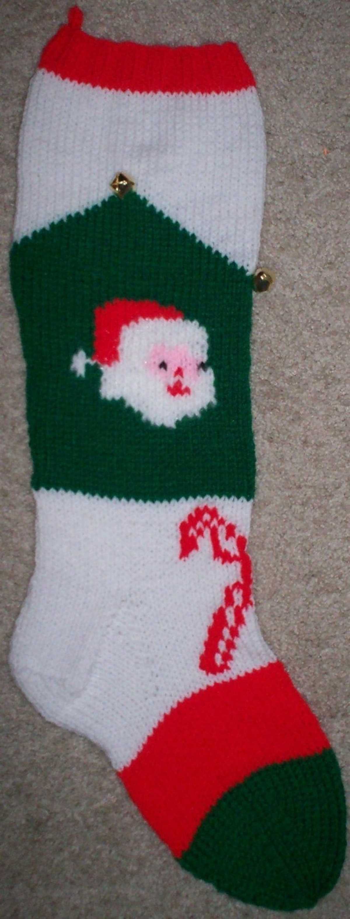 Free christmas stocking pattern knitting