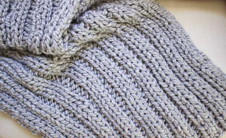 Free chunky blanket knitting patterns