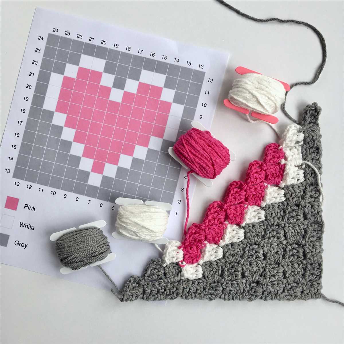 Free corner to corner knitting pattern