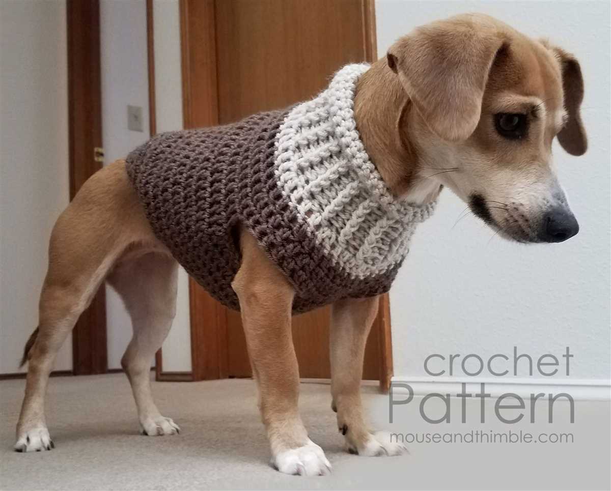 Free dog coat knitting pattern uk