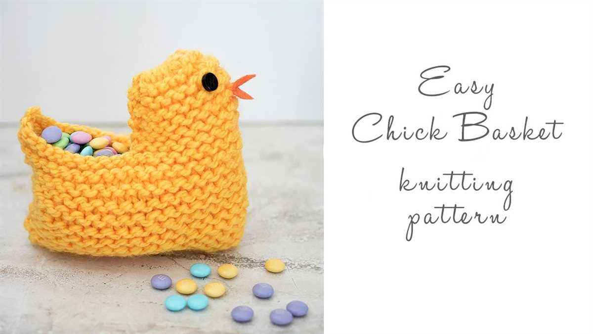 Free easter knitting patterns to download