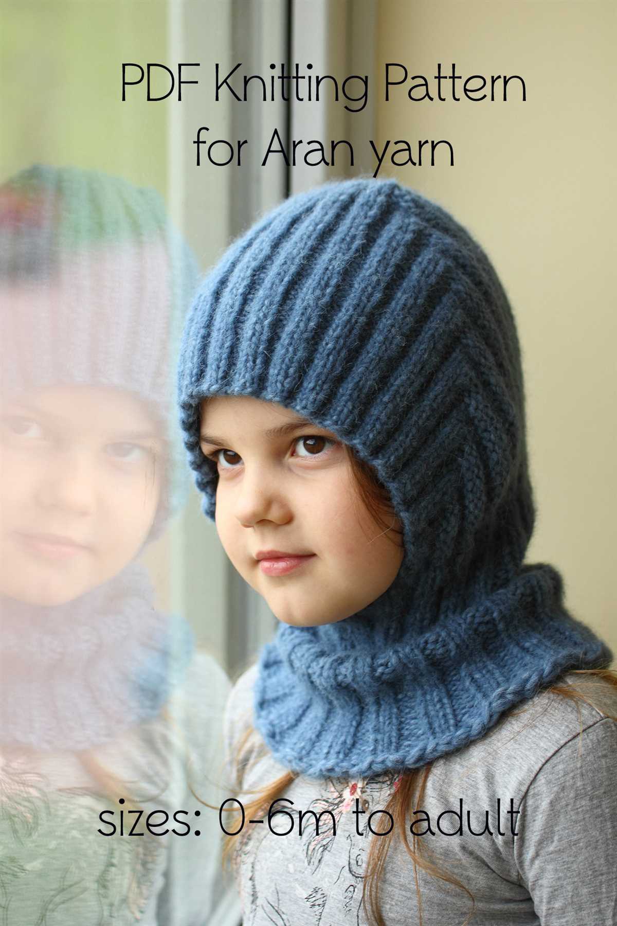 Free easy knitting pattern for a balaclava