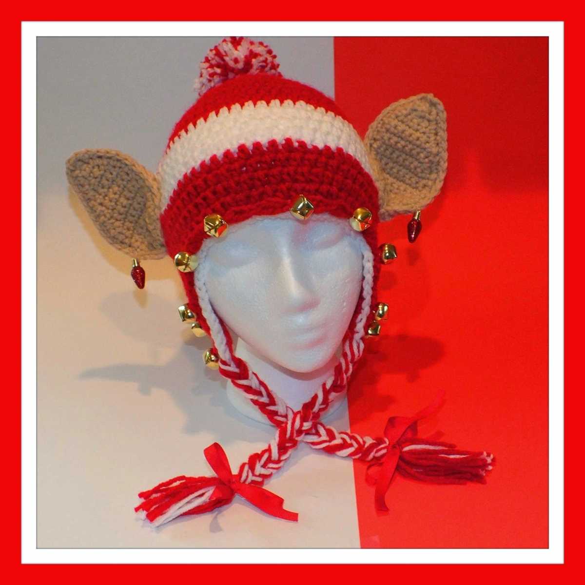 Free elf hat knitting pattern