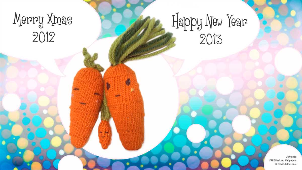 Free kevin the carrot knitting pattern