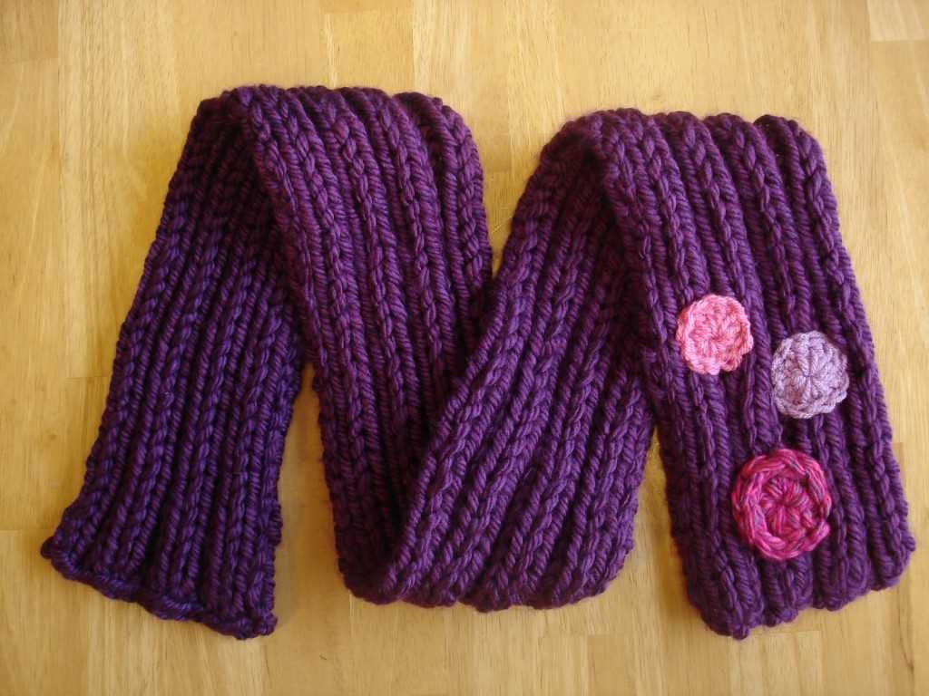 Free knit patterns for scarves