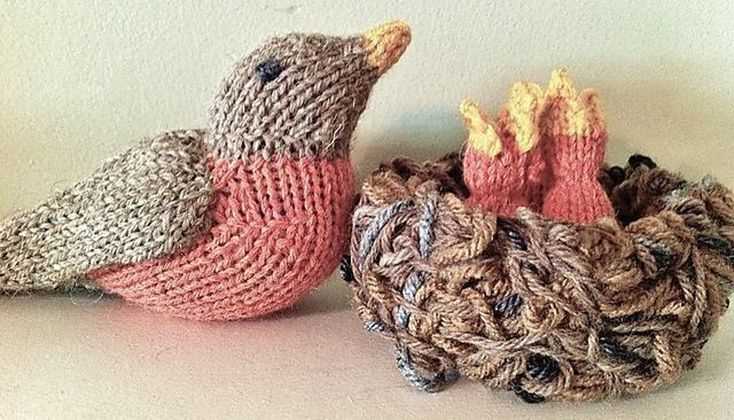 Free knitted bird patterns