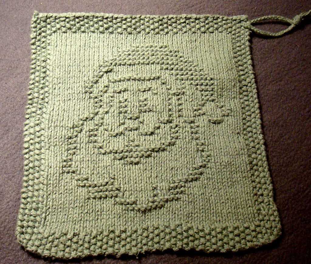 Free knitted halloween dishcloth patterns