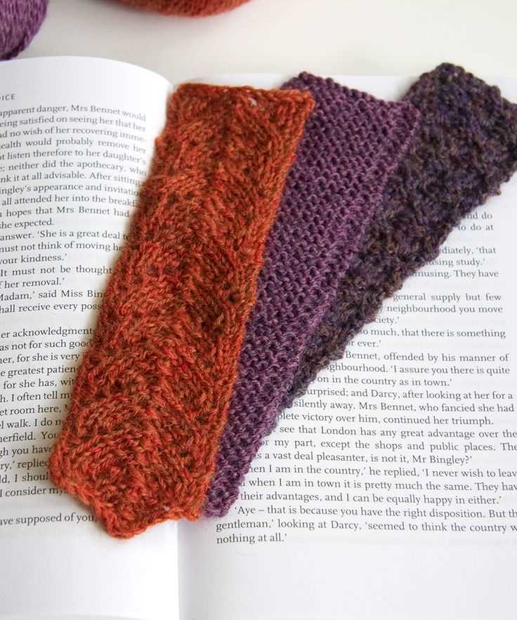 Free knitted lace bookmark patterns