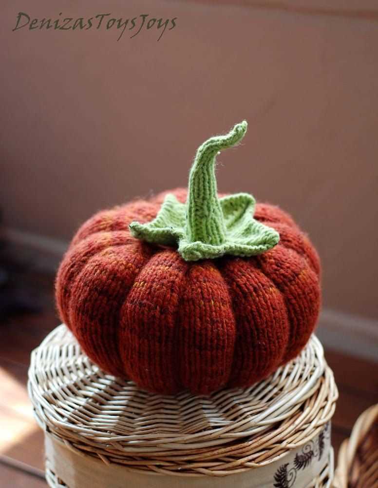 Free knitted pumpkin patterns
