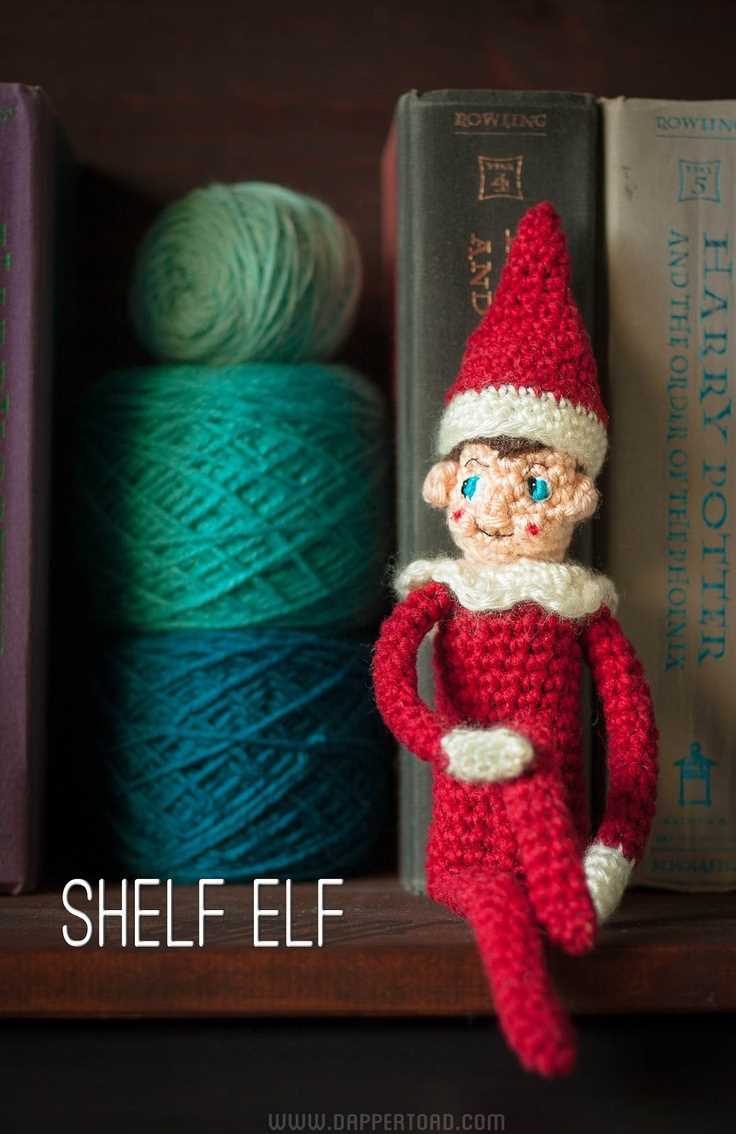 Free knitting pattern for elf on the shelf