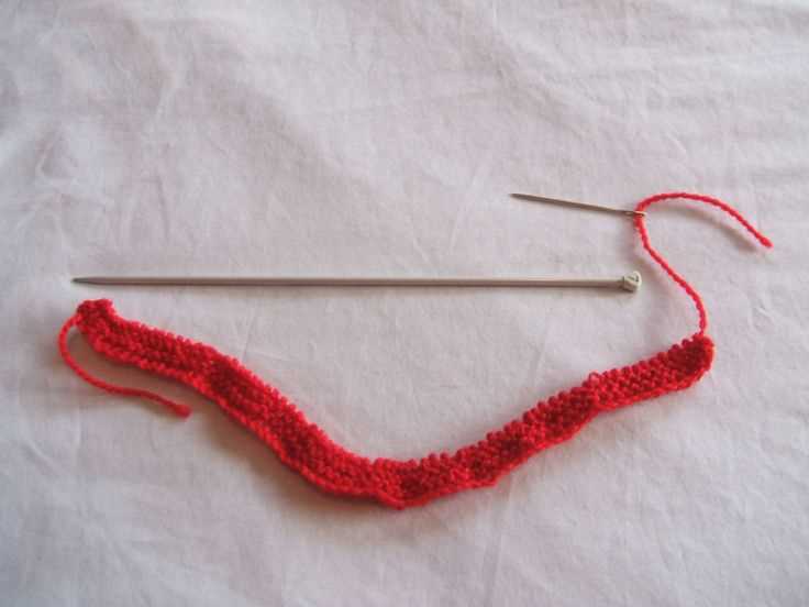 Free knitting pattern for roses