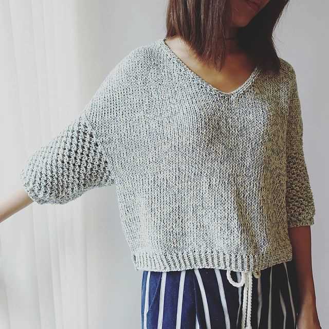 Free knitting pattern for sleeveless jumper