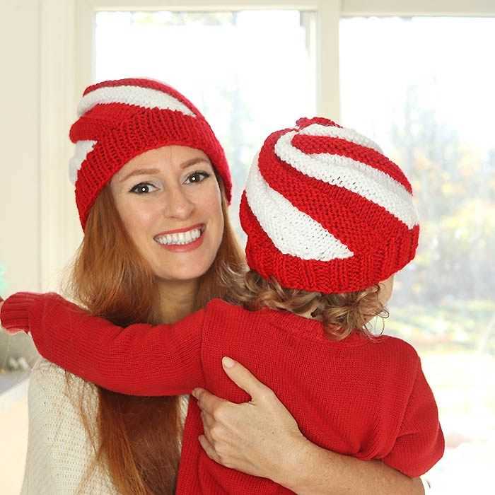 Free knitting pattern for swirl hat