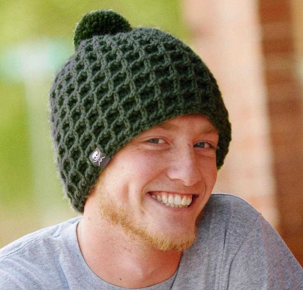 Get Cozy with this Stylish and Complimentary Knitting Pattern for Men's Slouch Hat Free knitting pattern mens slouch hat