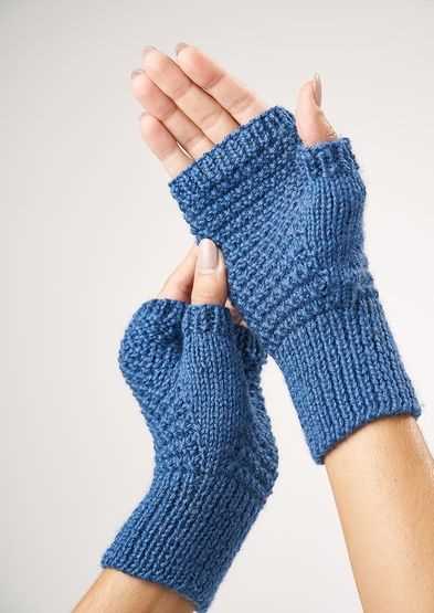 Free knitting patterns fingerless arm warmers