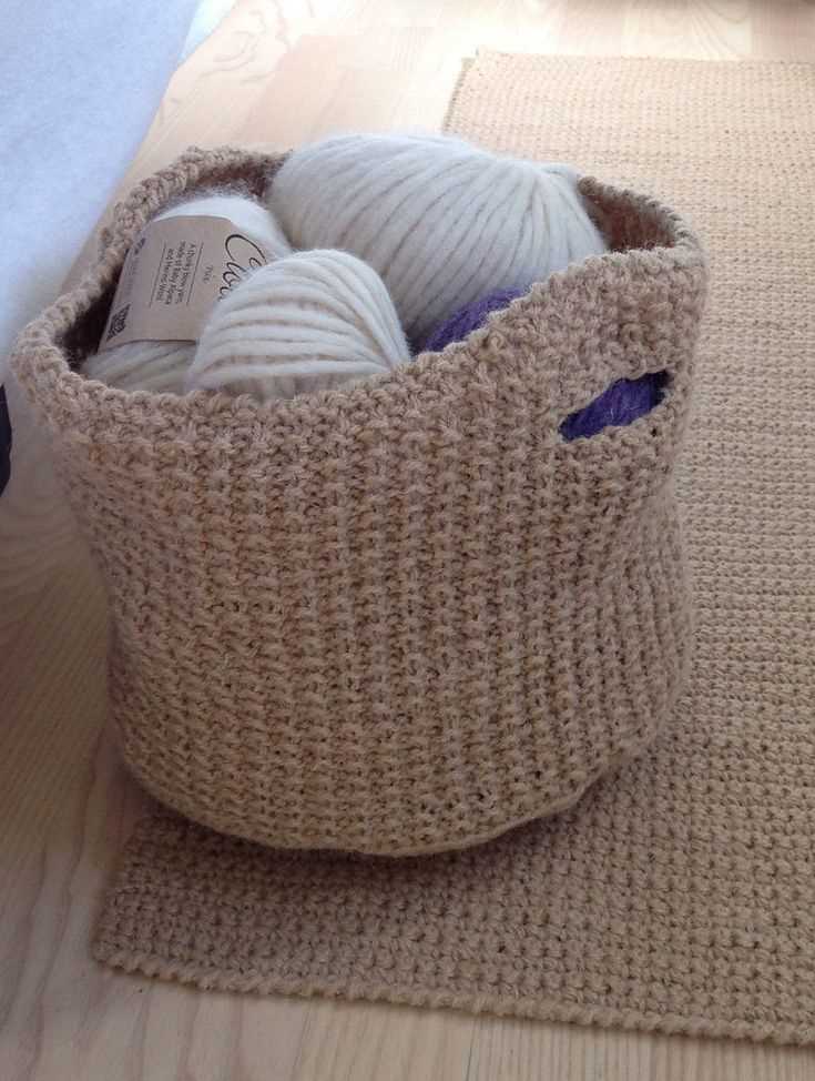 Free knitting patterns for baskets