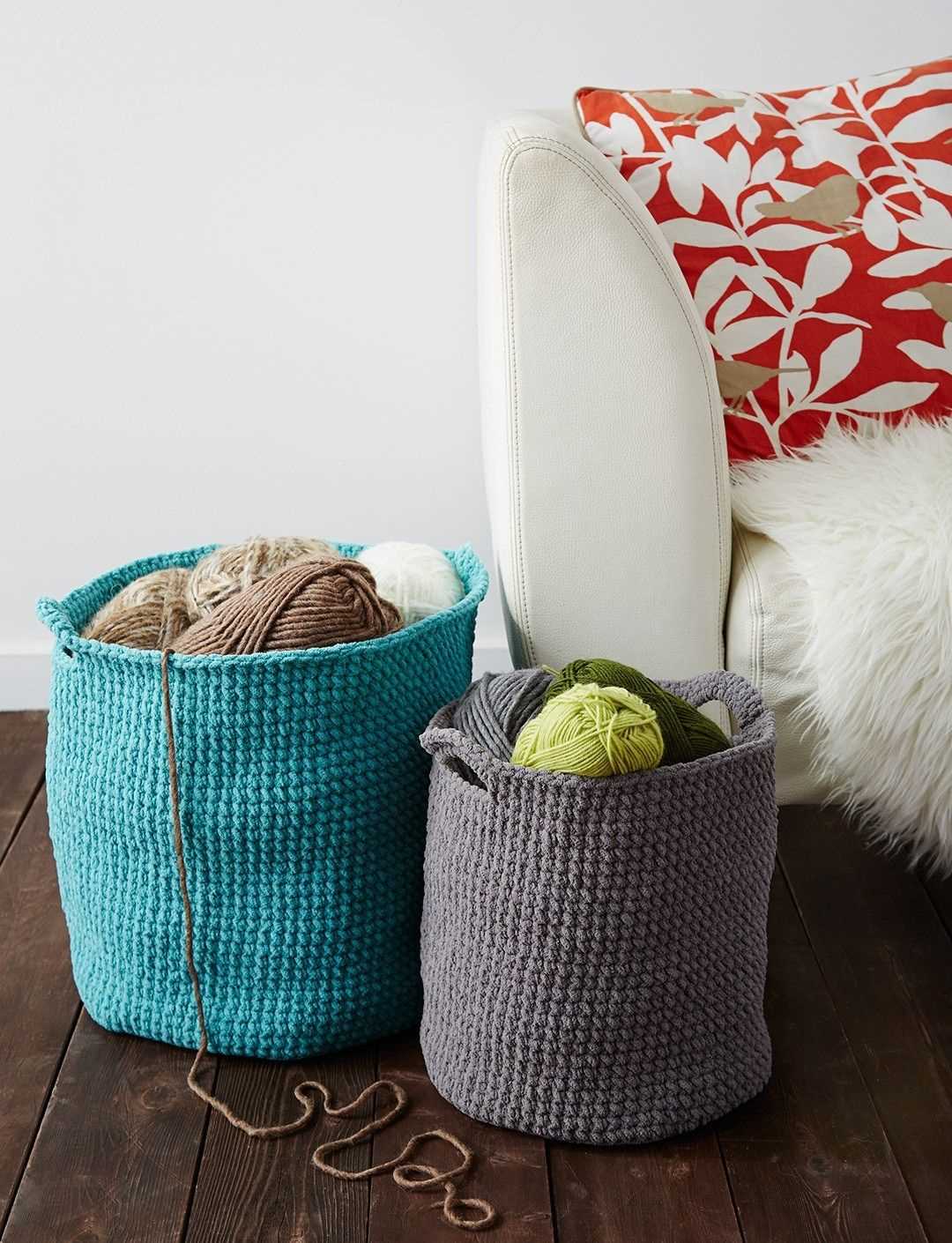 Free knitting patterns for baskets