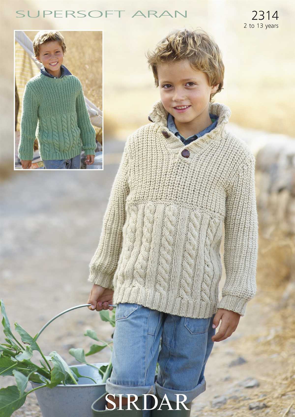 Free knitting patterns for boys