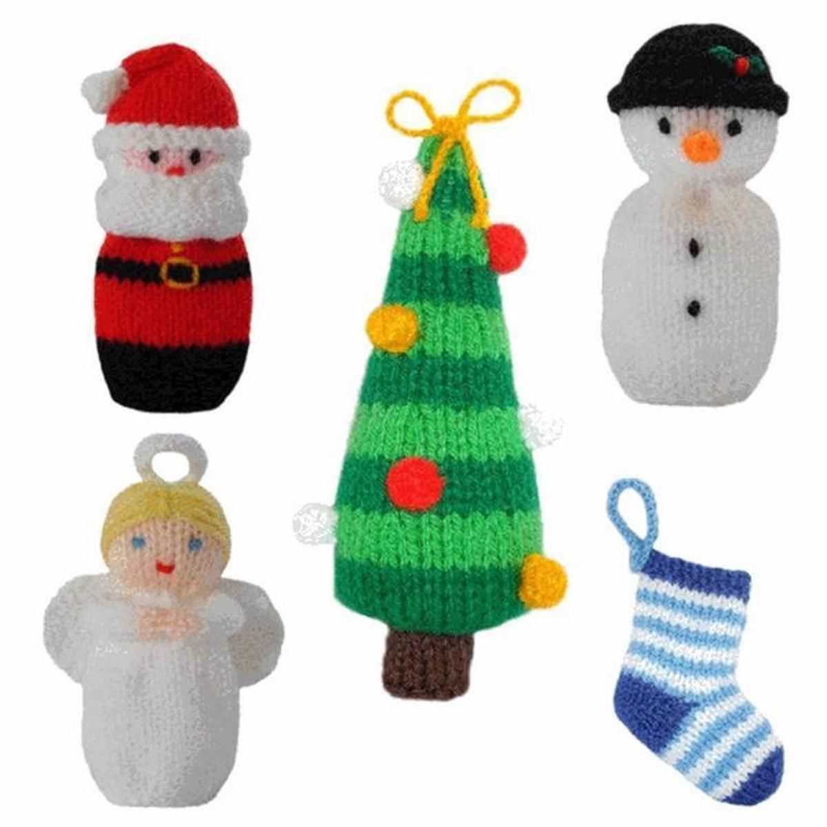Free knitting patterns for christmas toys