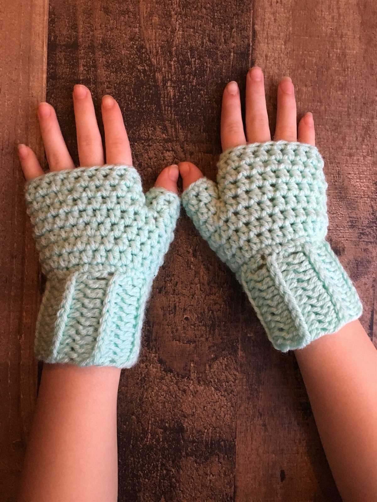 Free knitting patterns for gloves with fingers