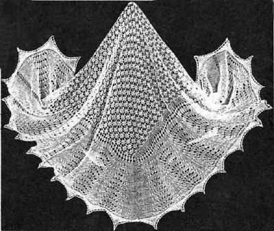 Free knitting patterns for stoles and shawls