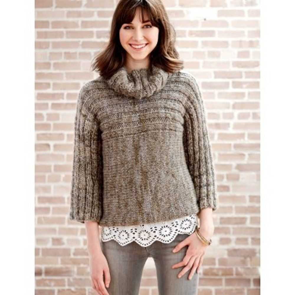 Free knitting patterns for women's pullover sweaters