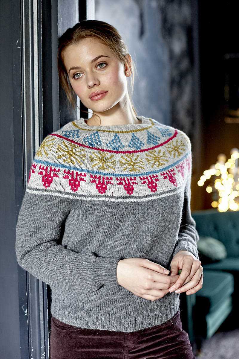 Free knitting patterns for women's pullover sweaters