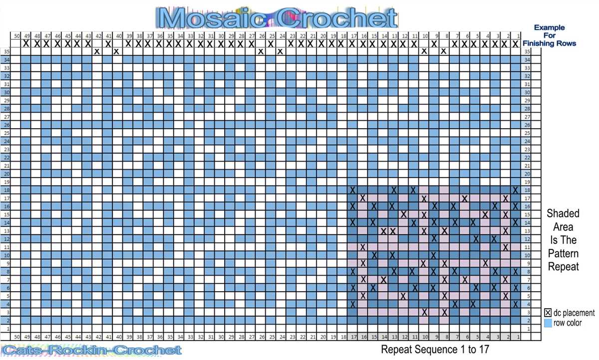 Free mosaic knitting patterns