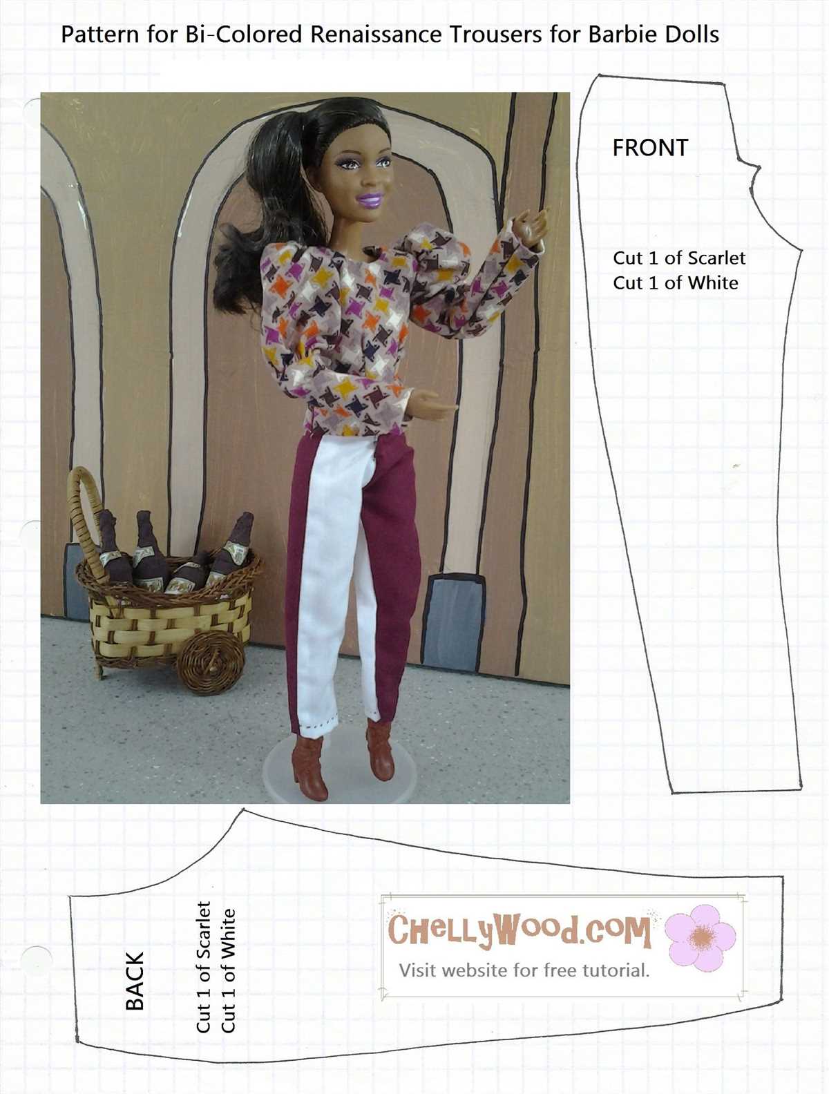 Free printable knitting patterns for barbie dolls