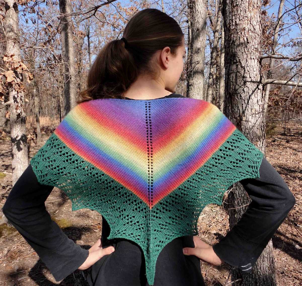 Free shawlette knitting patterns