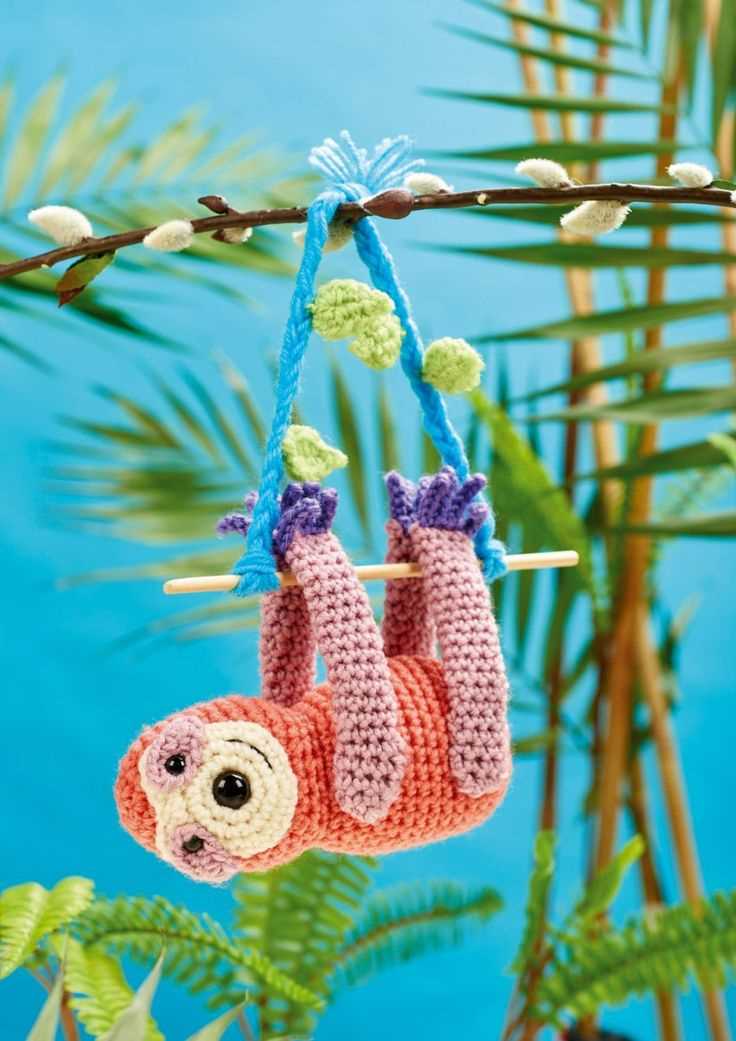 Free sloth knitting pattern