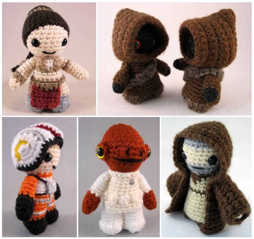 Free star wars knitting patterns toys