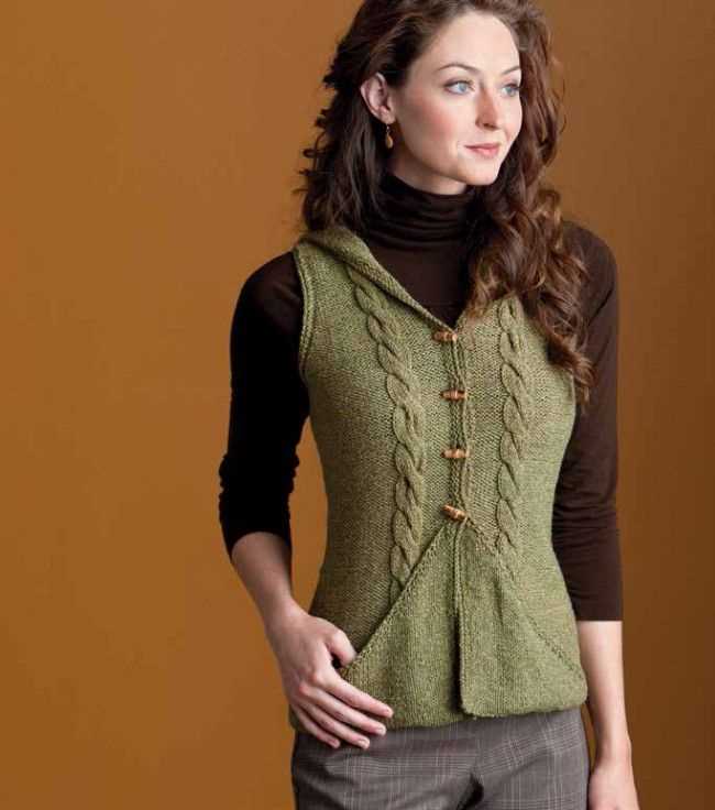 Free sweater vest knitting pattern